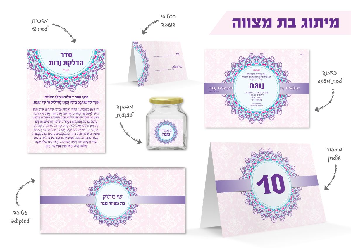 מיתוג אירועים - מיתוג בת מצווה 01 min