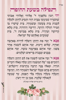 זמירונים - אפרת הלל תפילה בשעת החופה